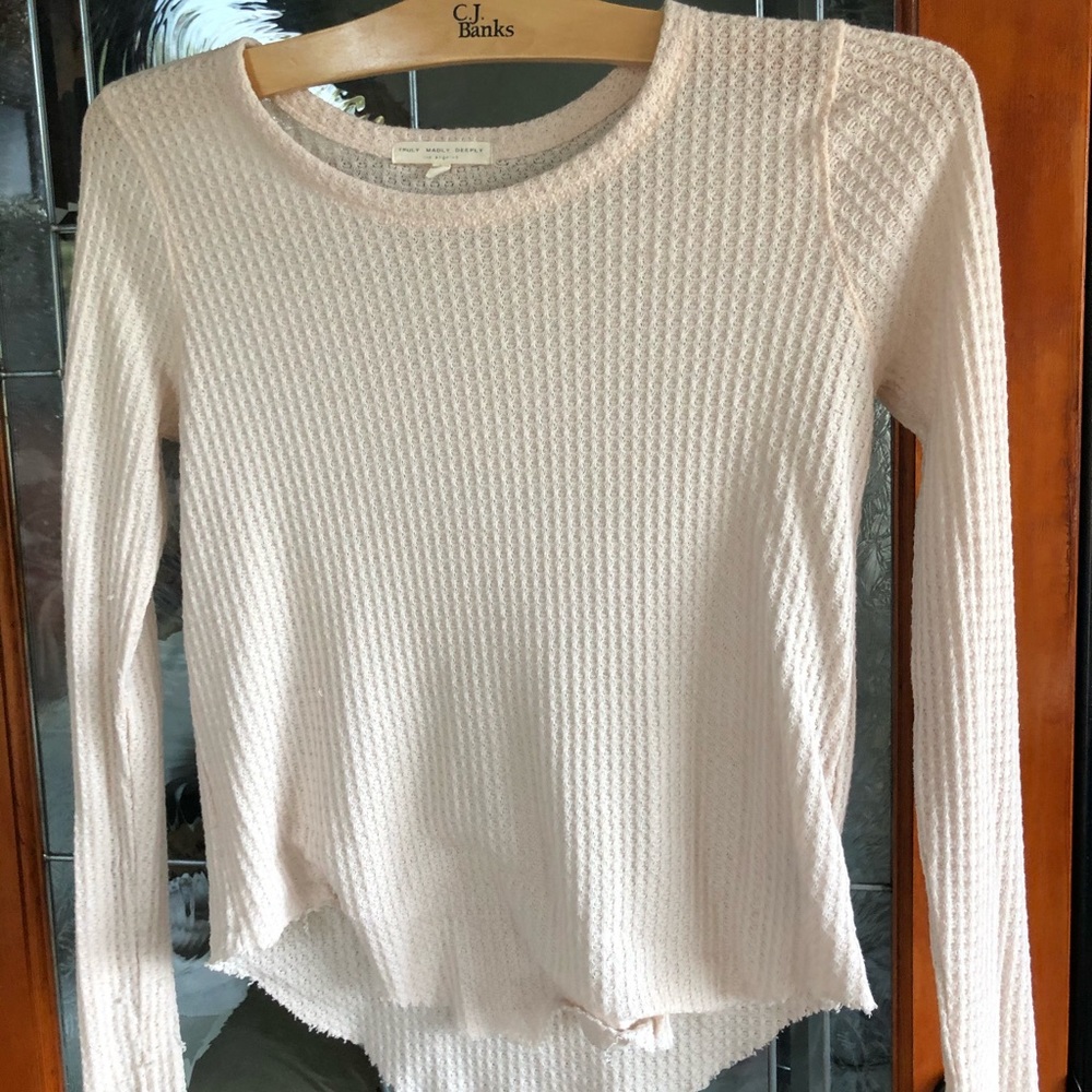 Truly madly deeply long sleeve shirt